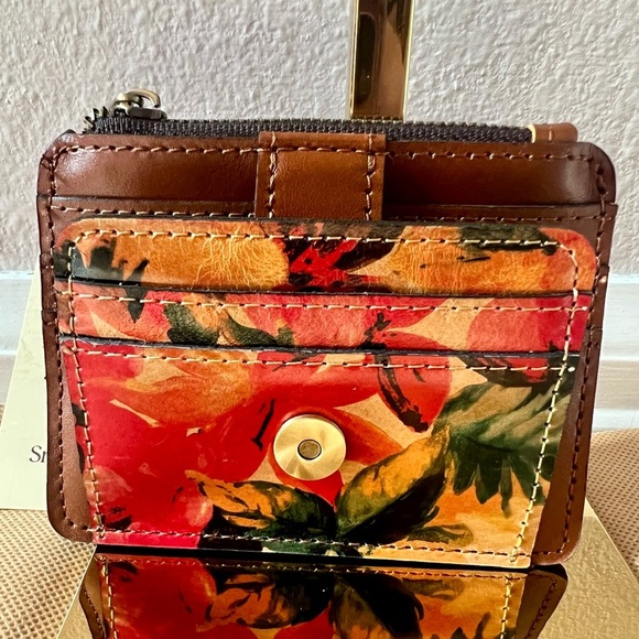 NWT Patricia Nash Cassis Leather Spring Multi ID Wallet - Picture 7 of 7